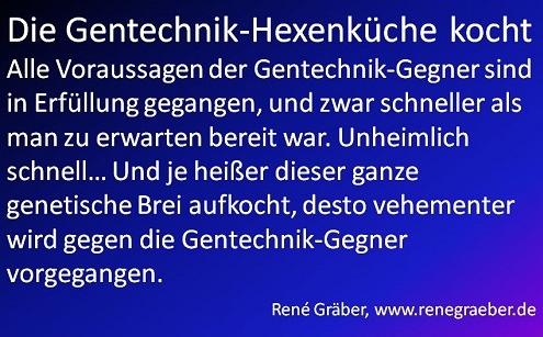 Die Gentechnik Hexenküche kocht