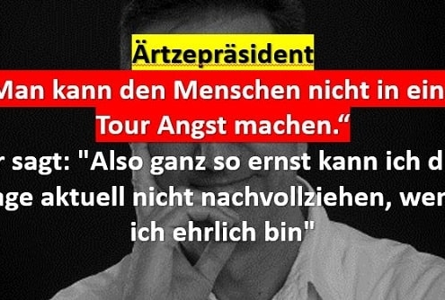 Ärztepräsident kritisiert Merkel