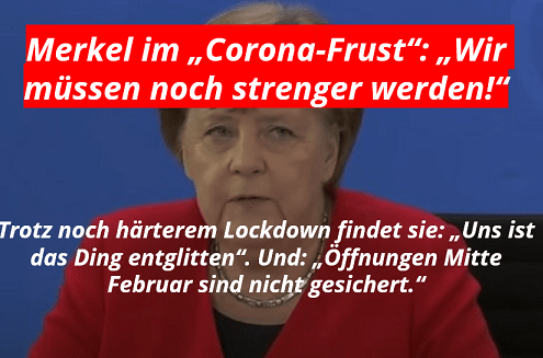 Merkel: Uns ist das Ding entgitten