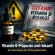 Infografik zu Vitamin D bezgl des Testberichts der Stiftung Warentest
