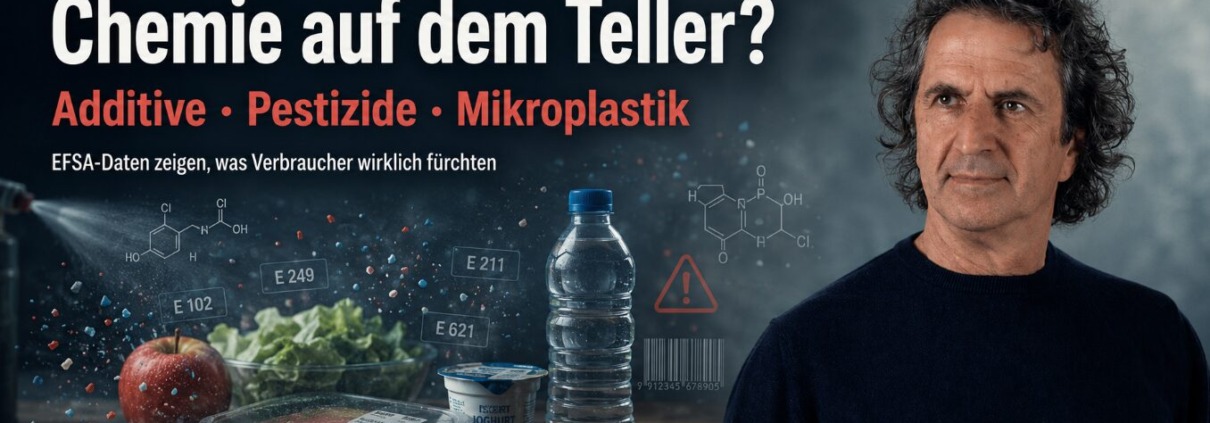 Beitragsbild: René Gräber zum Thema Chemie auf dem Teller