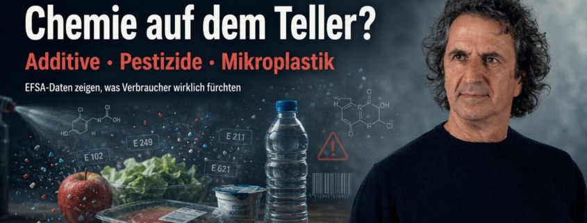 Beitragsbild: René Gräber zum Thema Chemie auf dem Teller